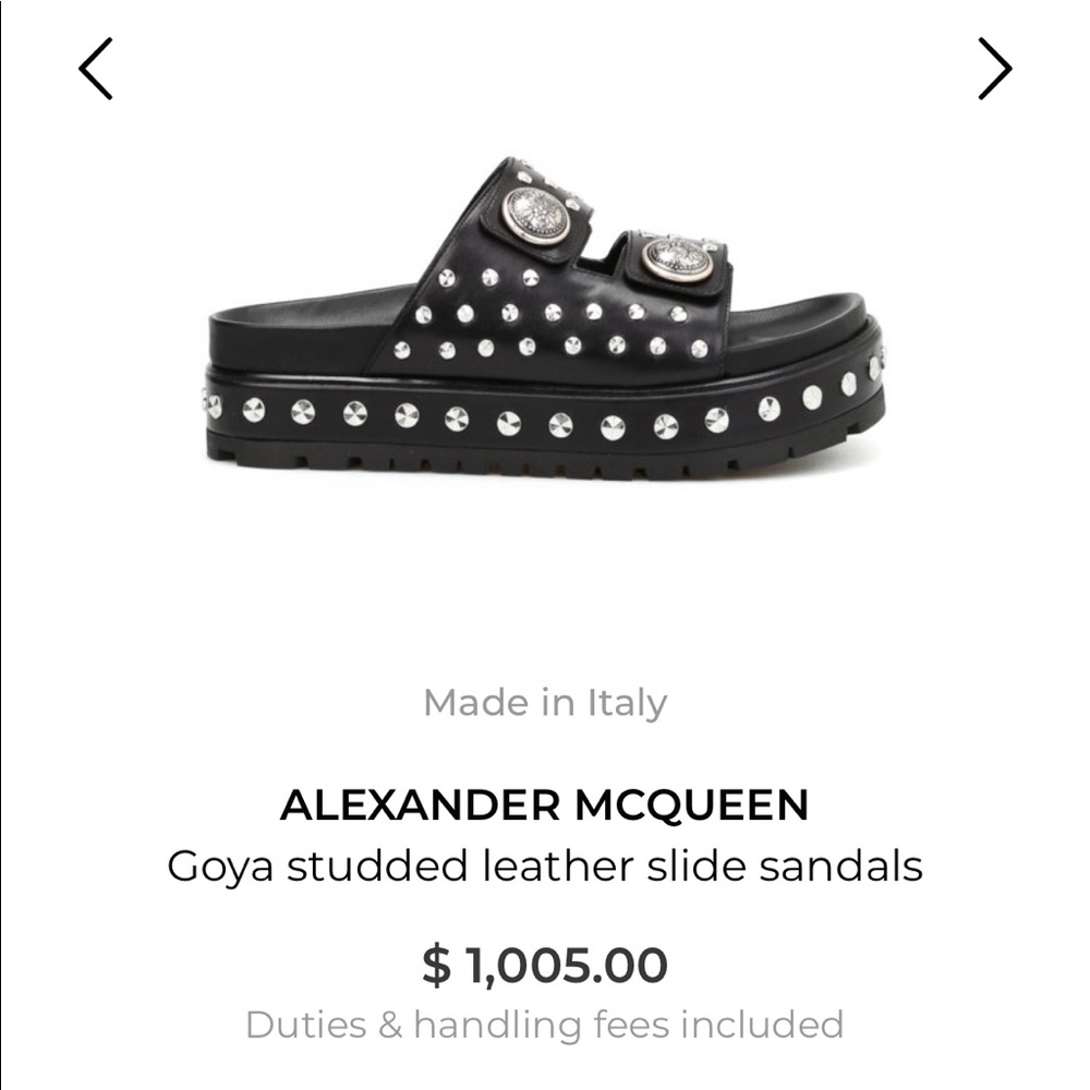 Alexander Mcqueen “Goya” RARE🔮 - Picture 2 of 6